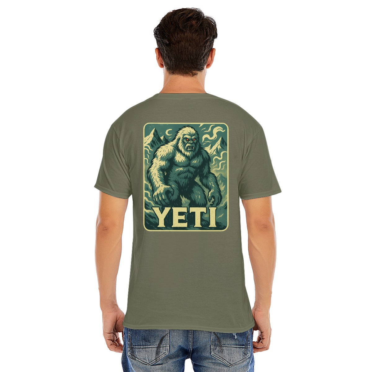 Chill With the Beast – Yeti Vibes Tee for the Bold & Brave