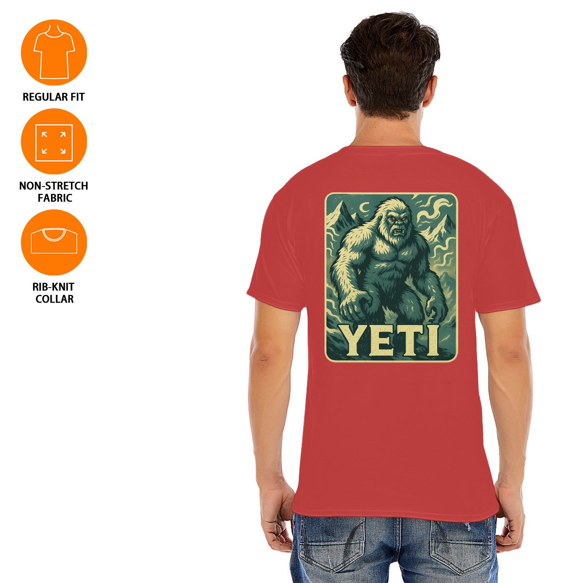 Chill With the Beast – Yeti Vibes Tee for the Bold & Brave