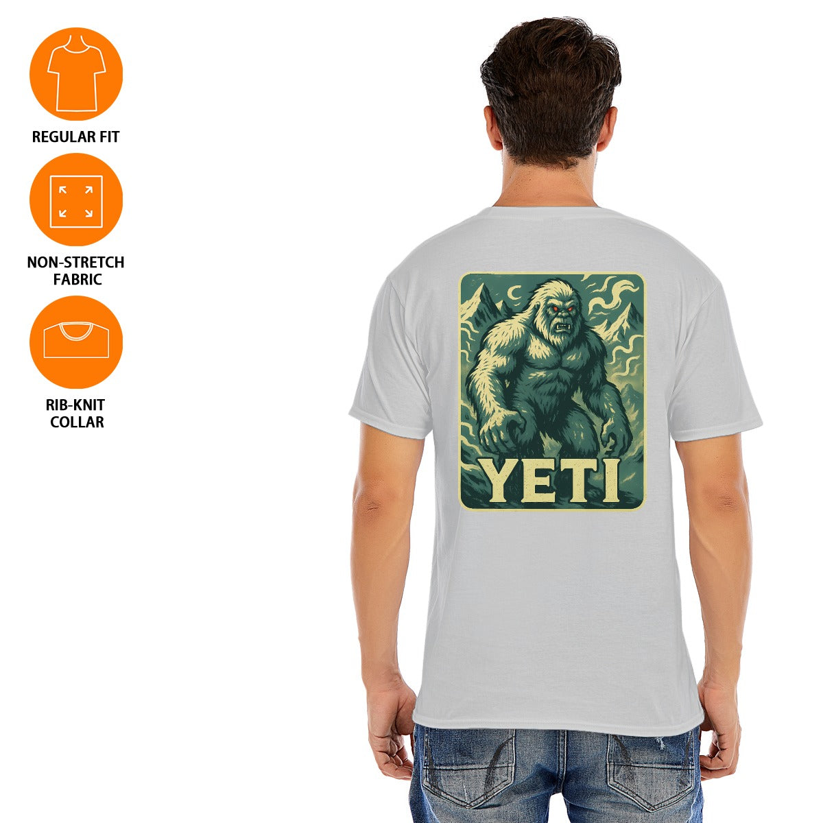 Chill With the Beast – Yeti Vibes Tee for the Bold & Brave