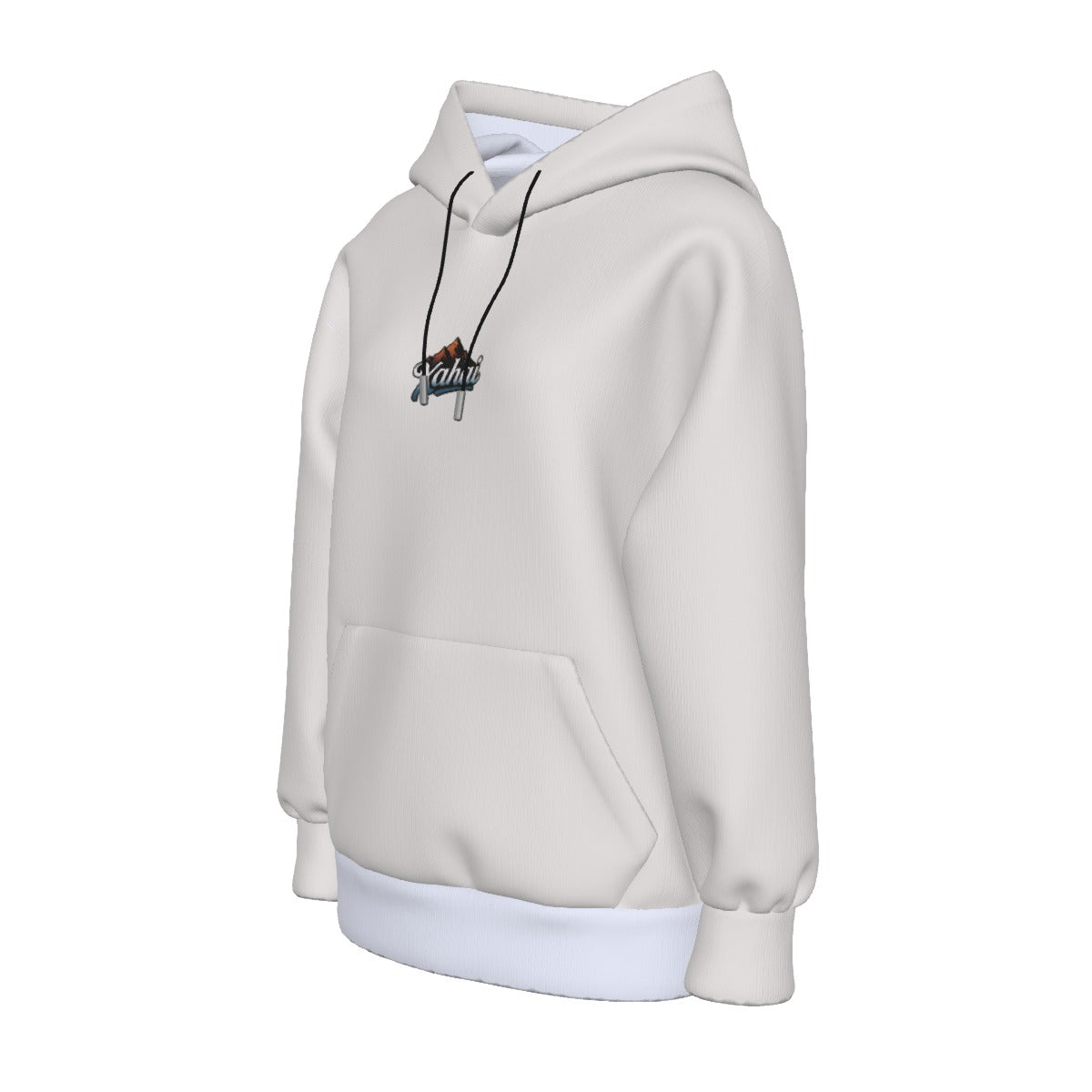 Cute but Strong – All-Over Cat Ear Hoodie with Quote