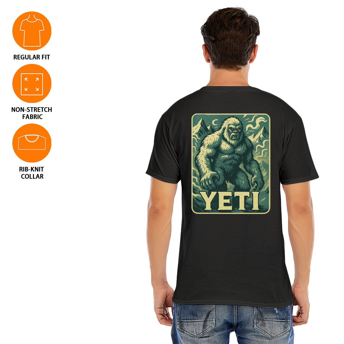 Chill With the Beast – Yeti Vibes Tee for the Bold & Brave