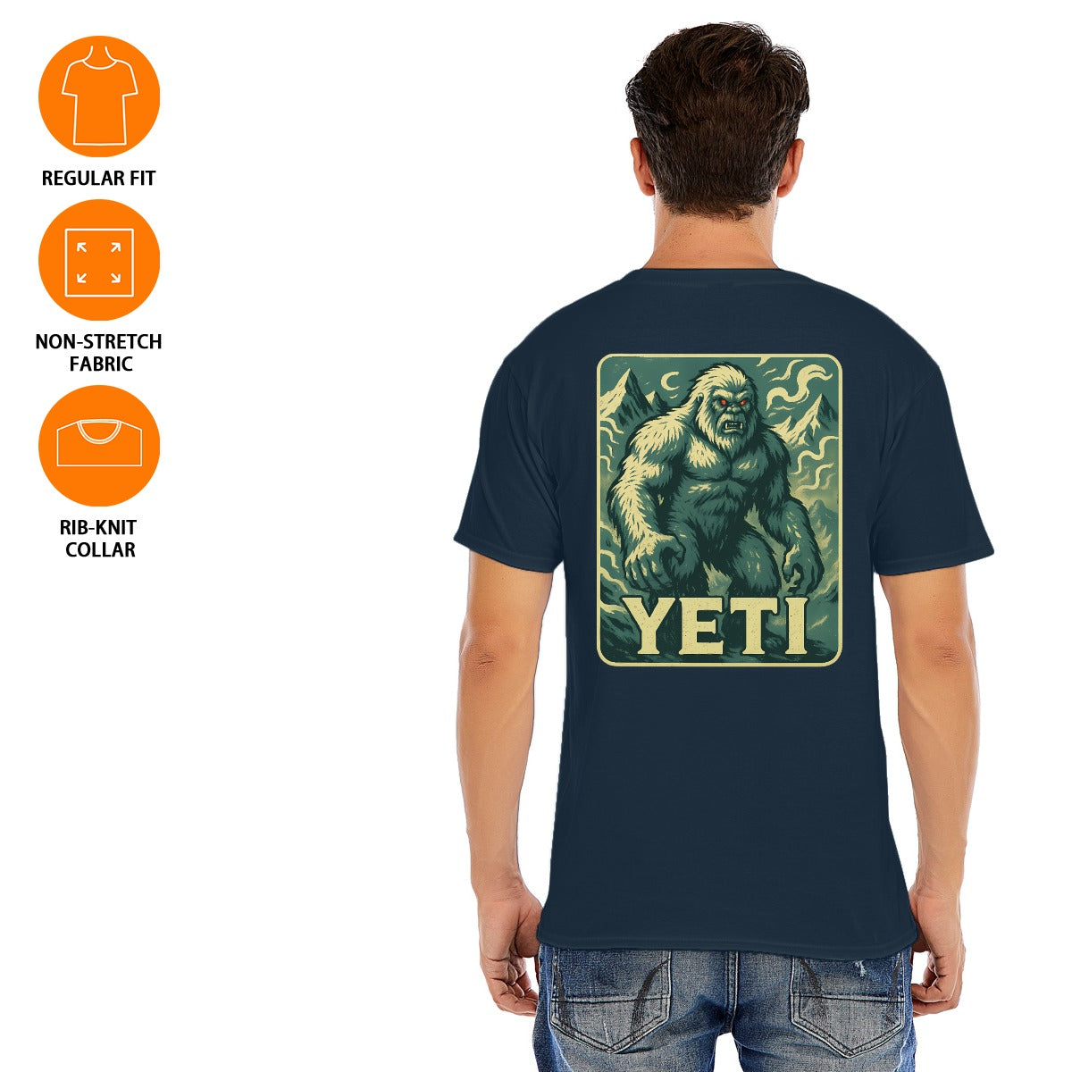 Chill With the Beast – Yeti Vibes Tee for the Bold & Brave