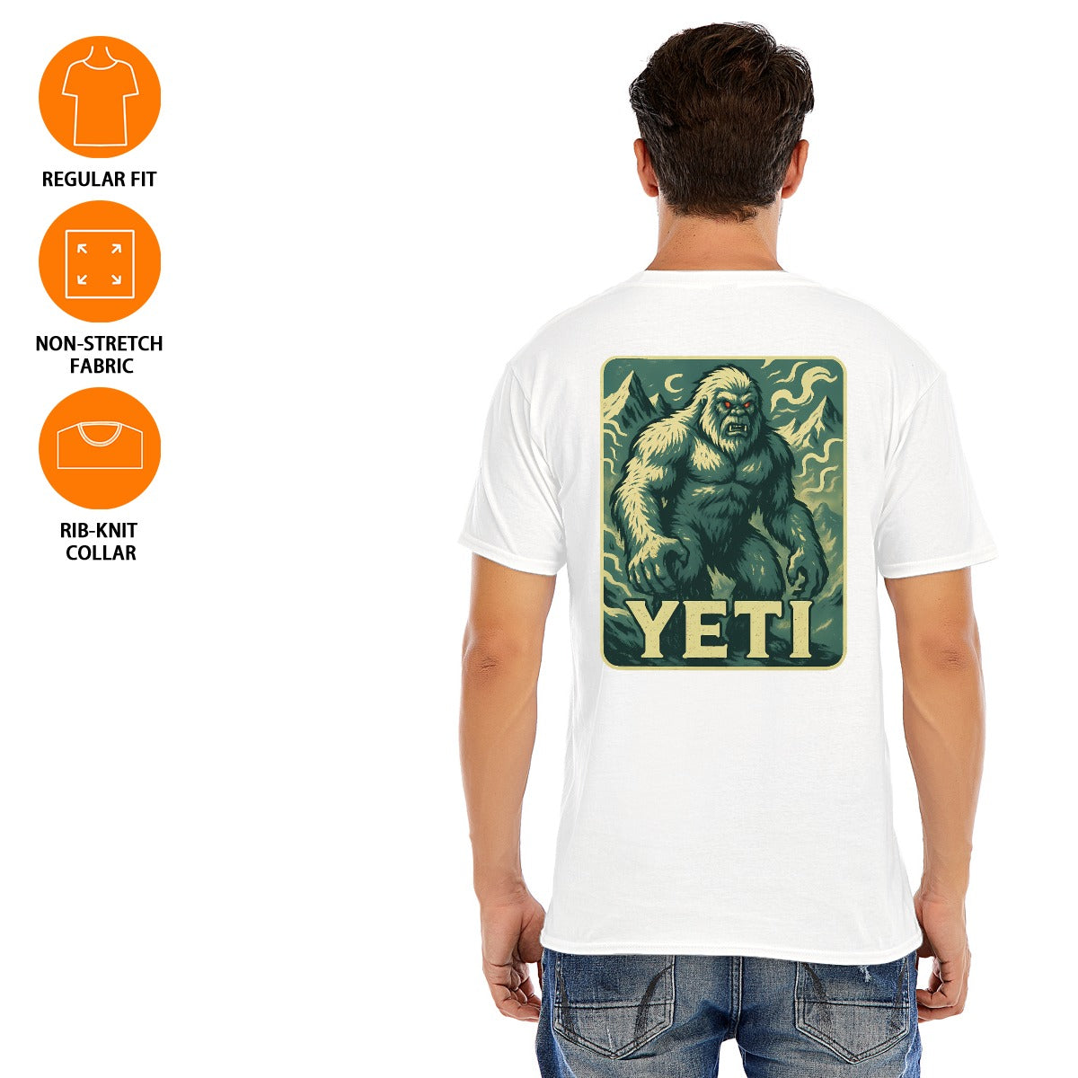 Chill With the Beast – Yeti Vibes Tee for the Bold & Brave