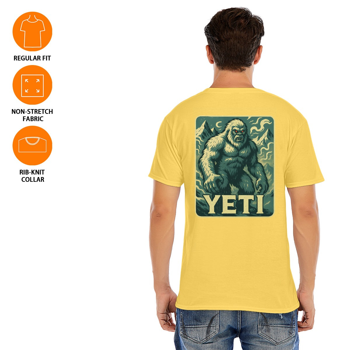 Chill With the Beast – Yeti Vibes Tee for the Bold & Brave