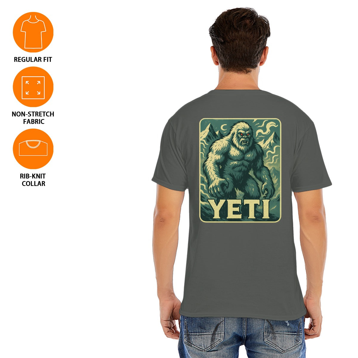 Chill With the Beast – Yeti Vibes Tee for the Bold & Brave
