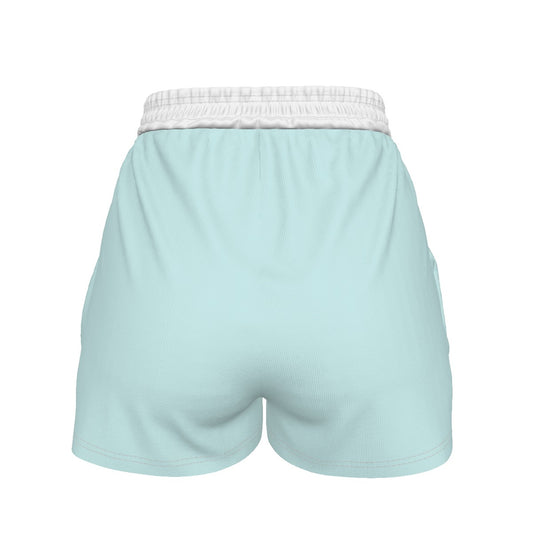 Drink Water, Stay Quacky – Cute Duck AOP Women’s Shorts
