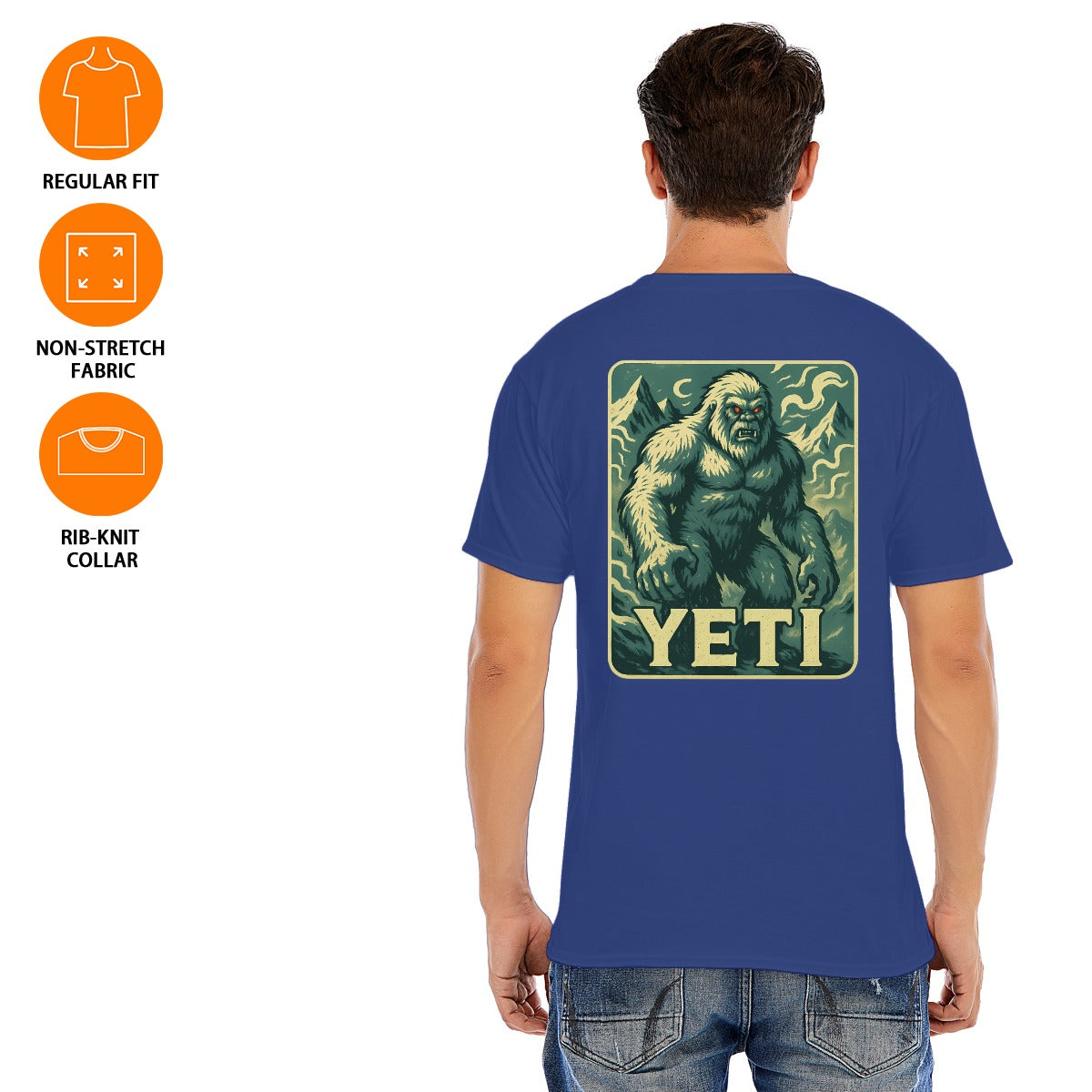 Chill With the Beast – Yeti Vibes Tee for the Bold & Brave