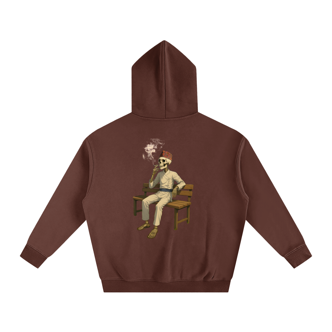 nepali style,skeleton art,nepali tradition,oversized hoodie,fleece hoodie,nepaliculture,traditionalvibes,streetwearvibes,streetwearnepal,uniquehoodie