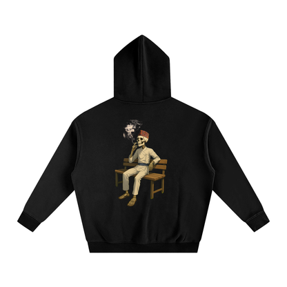 nepali style,skeleton art,nepali tradition,oversized hoodie,fleece hoodie,nepaliculture,traditionalvibes,streetwearvibes,streetwearnepal,uniquehoodie