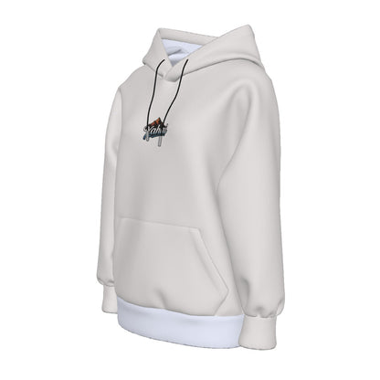 Cute but Strong – All-Over Cat Ear Hoodie with Quote