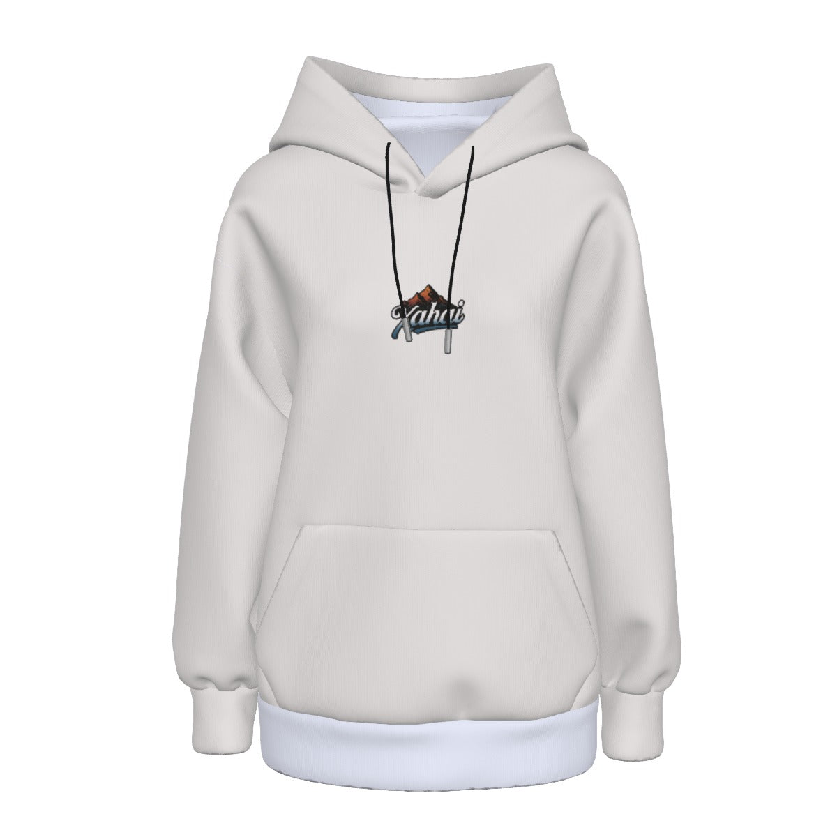 Cute but Strong – All-Over Cat Ear Hoodie with Quote