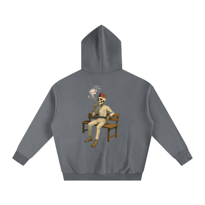 nepali style,skeleton art,nepali tradition,oversized hoodie,fleece hoodie,nepaliculture,traditionalvibes,streetwearvibes,streetwearnepal,uniquehoodie